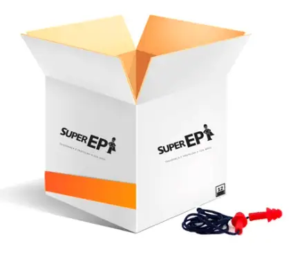 imagem do produto Protetor Auricular Maxxi Royal 18db Vermelho CA 11512 Caixa 100