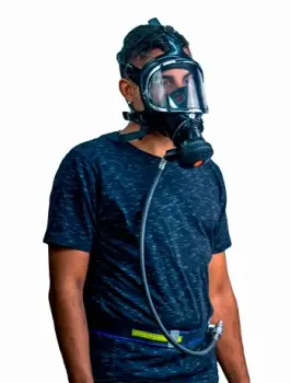 imagem do produto Máscara Respiratória de Ar Mandado Conjunto Air Safety Arconova 512614 CA 8051