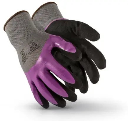 imagem do produto Luva de Segurança Super Safety Nitro Max com Banho Nitrílico 3/4 Para Risco Mecânico e Calor de Contato CA 42283